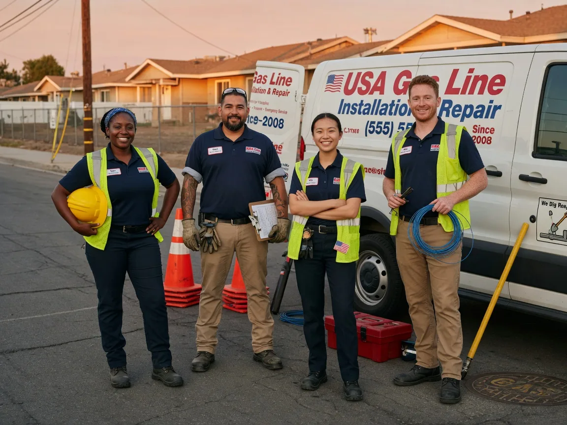 Gas Line Installation company in Morgan Hill, CA